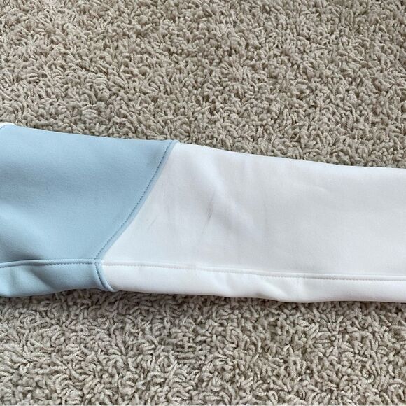 Cordova Alta Ski Suit Women’s Ski Jumpsuit Colorblock Chevron XS Green White - Picture 5 of 10